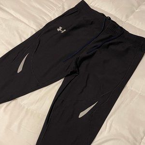 Mens Under Armour Coldgear Running Leggings L Large
